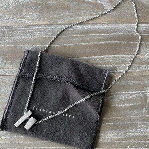 Signed JEANINE PAYER Sterling Silver Necklace